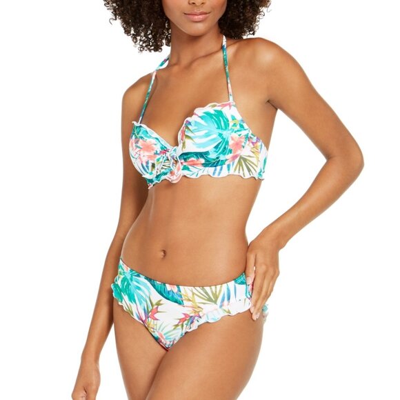 Sundazed Women's 2 Pc Hot Tropics Ava Bikini Set, Top & Bottom NWT - Picture 1 of 5